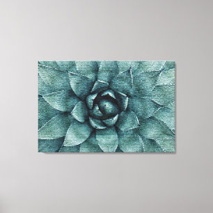 Moderne Elegante Flora Leinwanddruck
