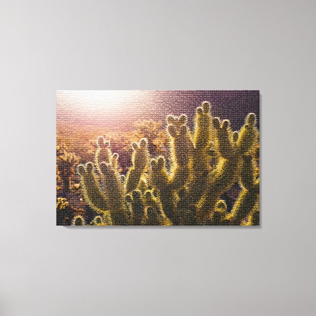 Moderne Elegante Flora Leinwanddruck (Vorderseite)