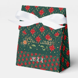 Moderne Elegante frohe Weihnachtsfeiertage Geschenkschachtel