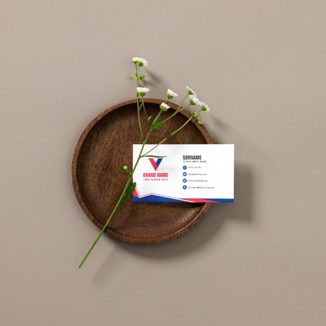 Moderne elegante Geometrie Visitenkarte (Von Creator hochgeladen)