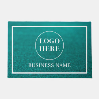 Moderne elegante Geschäfts-Logo-Türmatte Fußmatte