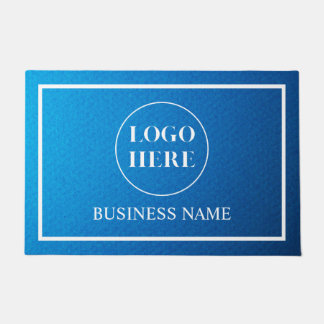 Moderne elegante Geschäfts-Logo-Türmatte Fußmatte