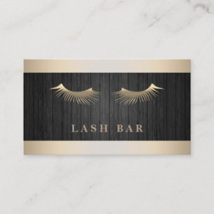 Moderne Elegante Gold Foil Metal Beruflich Visitenkarte