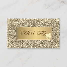 Moderne, elegante Gold Glitzer-, Rahmen-, Gold-Her Treuekarte