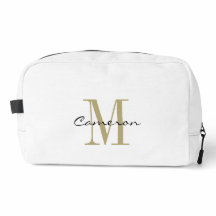 Moderne elegante goldene personalisierte Monogramm