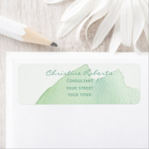 Moderne Elegante Grüne Aqua