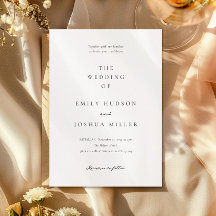 Moderne, elegante Hochzeit