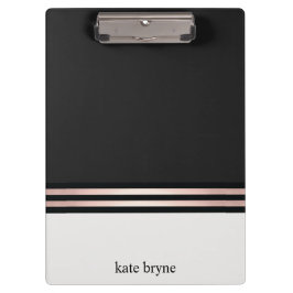 Moderne Elegante Imitate Rose Klemmbrett