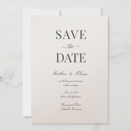 Moderne elegante Kalligraphie-Hochzeit Save The Date