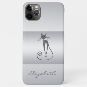 Moderne elegante Katze Case-Mate iPhone Hülle