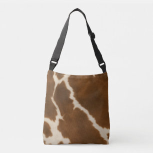 Moderne Elegante Kuh Imitate Leather Collection Tragetaschen Mit Langen Trägern