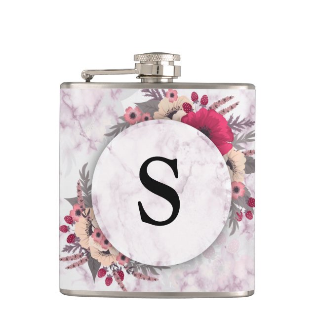 Moderne Elegante Luxus-Imitate Glitzer Hip Flask Flachmann (Vorderseite)