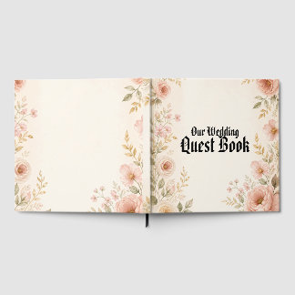 Moderne elegante minimalistische Hochzeitsgästebuc Gästebuch