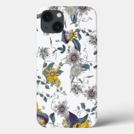 Moderne elegante Passion-Blume Case-Mate iPhone Hülle