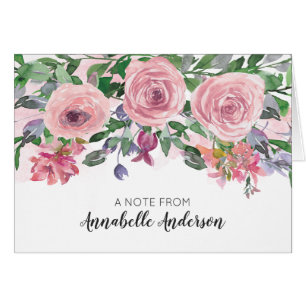 Moderne, elegante Pastel Rosa Blütenfarbe Wasserfa