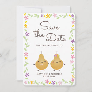 Moderne, elegante, perfekte Hochzeit rettet das Da Save The Date