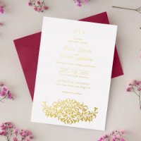 Moderne elegante romantische Blumenzeremonie
