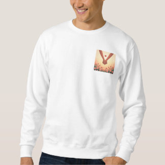 Moderne elegante romantische Valentinstag-Liebesge Sweatshirt