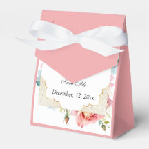 Moderne elegante rosa Blume Nikah muslimische Einl