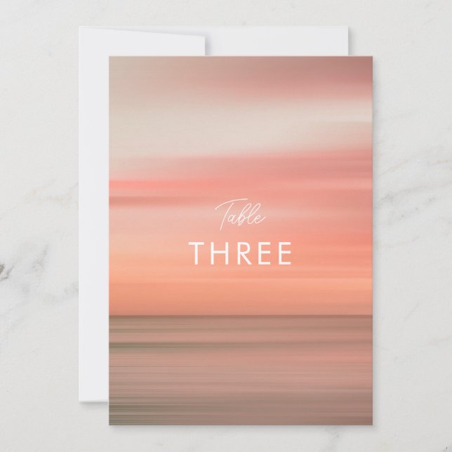 Moderne elegante Rosa Hochzeitsstimmung in der Tis (Vorderseite)