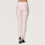 Moderne elegante Rosa- und Weißtöne Leggings<br><div class="desc">Moderne,  elegante Rosa- und Weißtöne setzen moderne Leggings voraus.</div>
