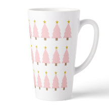 Moderne Elegante Rosa Weihnachtsbaum