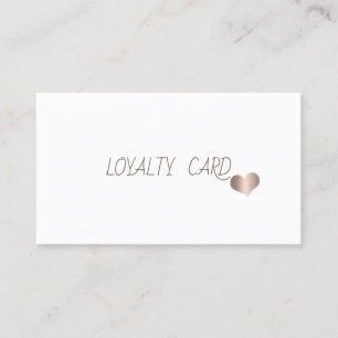 Moderne, elegante Rose Gold Hearts, Satin Treuekarte