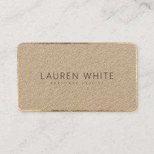 Moderne elegante, schwarz-minimalistische goldene  visitenkarte