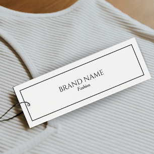 Moderne elegante schwarze und weiße Anhänger