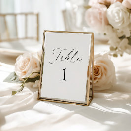 Moderne, elegante Script-Hochzeitkarte für die Tis Einladung