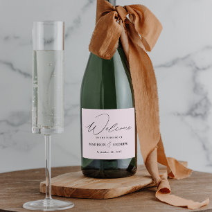 Moderne, elegante Script Lavender Wedding