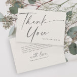 Moderne elegante Script-neutrale Taufe Dankeskarte<br><div class="desc">Moderne elegante Skriptneutrale Taufe Danke Karte. Klicken Sie auf die Schaltfläche Personalisieren,  um dieses Design mit Ihren Details anzupassen. Um die Hintergrundfarben und Schriftart zu ändern,  klicken Sie auf die Schaltfläche Design weiter bearbeiten,  um weitere Optionen zu erhalten. Dies ist Teil einer größeren Taufkollektion. Weitere Informationen finden Sie unten.</div>