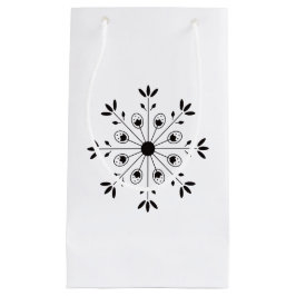 Moderne Elegante Snowflake Weihnachten Einfache We Kleine Geschenktüte