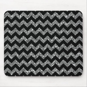 Moderne elegante Sparren auf Schwarzem Mousepad