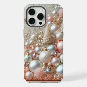 Moderne elegante süße goldene Perlen Valentinstag iPhone 15 Pro Max Hülle