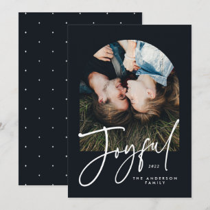 Moderne, elegante Trendtypografie schwarz 1 Foto