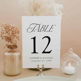 Moderne, elegante Typografie-Hochzeitsstiftung - T