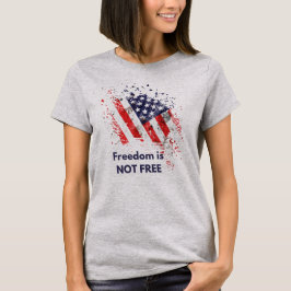 Moderne elegante Typografie - Politische Freiheit T-Shirt