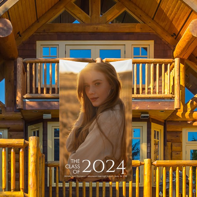 Moderne Elegante Uni oder High School Abschluss Banner (Von Creator hochgeladen)