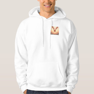 Moderne elegante Valentinstag romantische Liebesge Hoodie