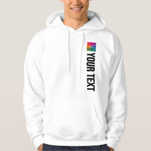 Moderne, elegante Vorlage für beidseitige Druckger Hoodie
