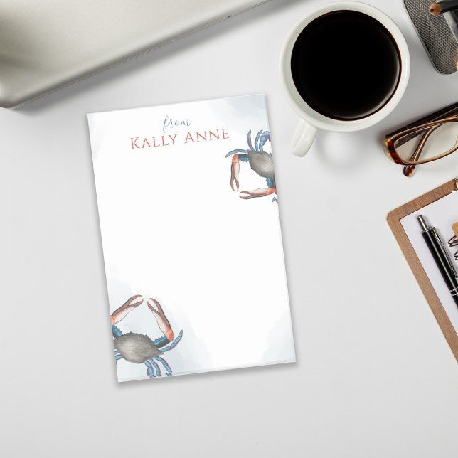 Moderne Elegante Wasserfarben Minimalistisch Post-it Klebezettel (Von Creator hochgeladen)