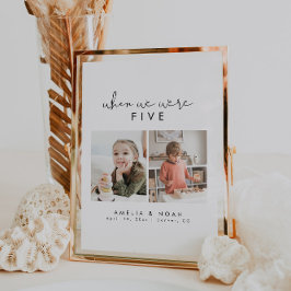 Moderne Eleganz, als wir Foto Tischnummer waren