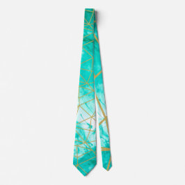 Moderne Eleganz Aqua Blue Aqua Krawatte