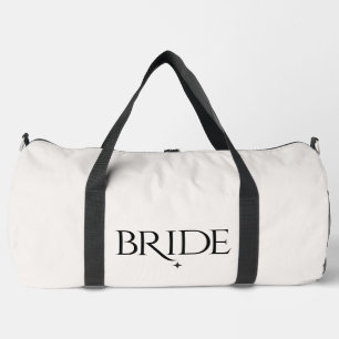 Moderne Elfenbein-Himmels-Braut-Wochenendreise-Tas Duffle Bag