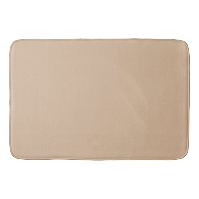 Moderne Erbschaft Solide Warme Sand Badematte (Vorderseite)