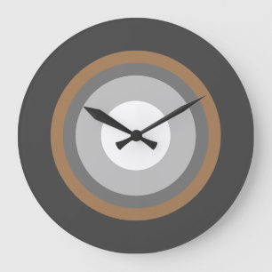Moderne Erdtöne rund um die Uhr