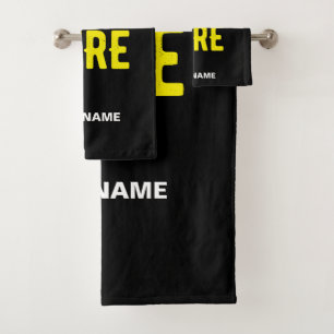 MODERNE ET MODERNE PERSONNALISABLE NOIR VÉRIFIÉ