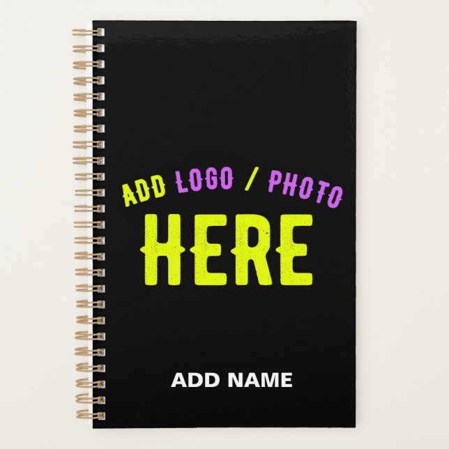 MODERNE ET MODERNE PERSONNALISABLE NOIR VÉRIFIÉ (Devant)