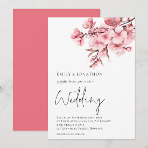 Moderne Eukalyptus Elegante Script-Sage Wedding Einladung